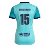 Barcelona Andreas Christensen #15 Tredjedrakt Kvinner 2026-27 Kortermet